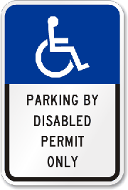 FLORIDA HANDICAP PARKING SIGN